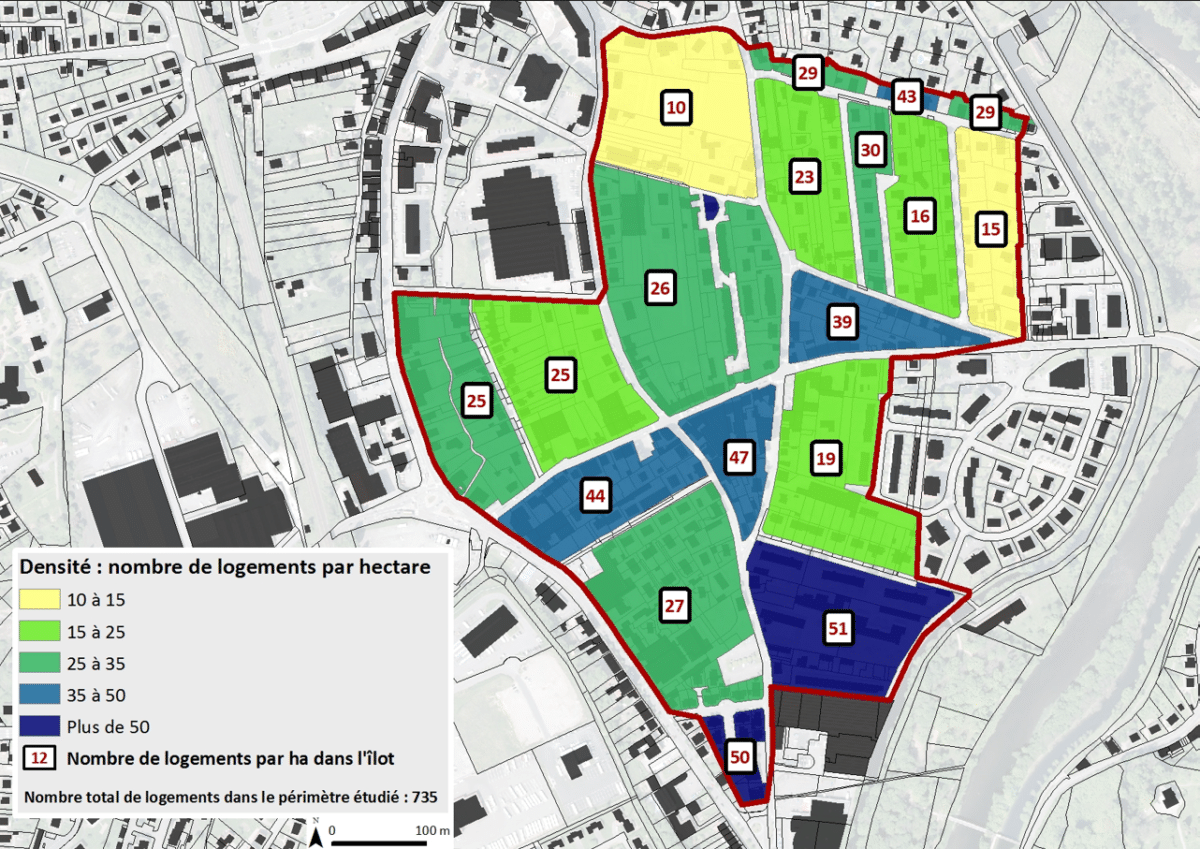 carte densité logements lorraine - Géodis Ge